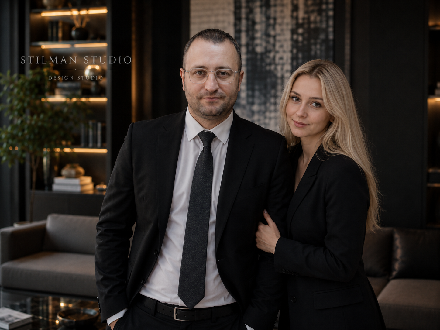 Михаил Стильман и Валерия Новикова